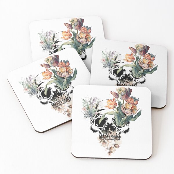 Item preview, bones and flower | bones and botany | FLOWERS  designed and sold by HAGAR RABEE.