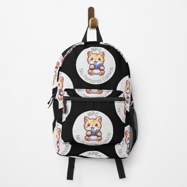 Item preview, NPC: No Personal Convos | Gamer Cat  designed and sold by JenovasGifts.