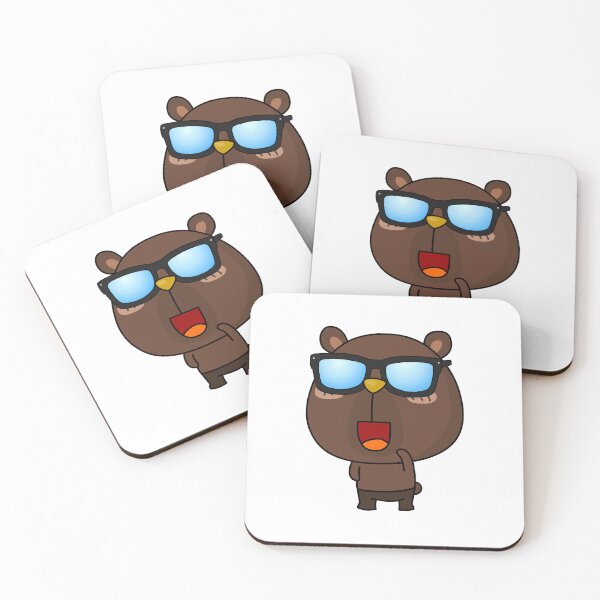 Item preview, Hipster Bear designed and sold by EzezFolio.