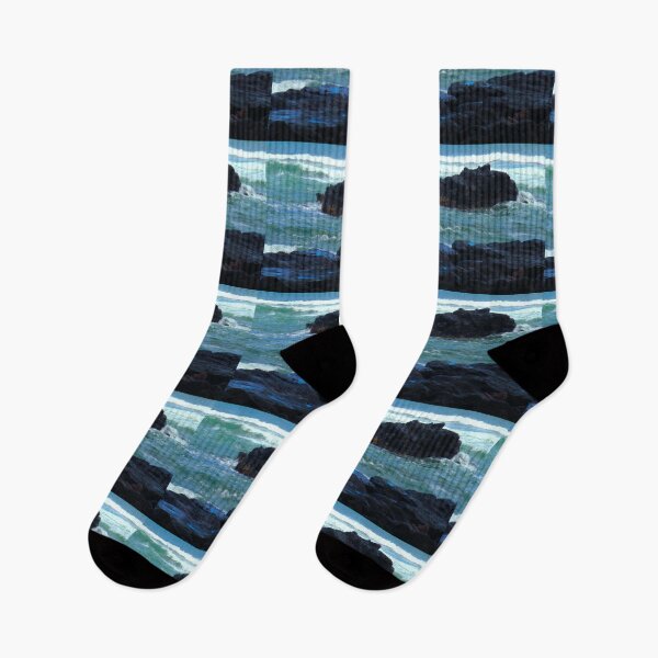 Item preview, Black Rocks On The Beach designed and sold by AASparksDesigns.