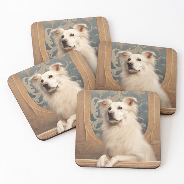 Item preview, white dog designed and sold by douglasxz.