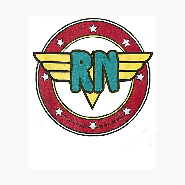 Item preview, Wonder Nurse RN Superhero Distressed  designed and sold by Jamiroriidedk.