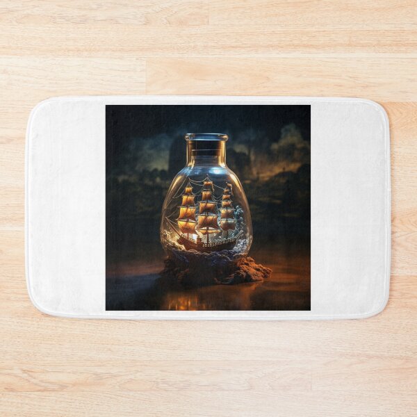 Item preview, Mysterious drifting bottle designed and sold by Stickermagician.