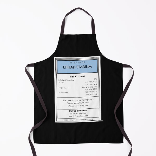 Item preview, Manchester City Monopoly inspired Title Deed design designed and sold by ModernVintageAr.
