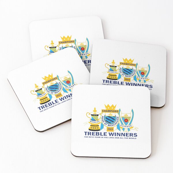 Item preview, Manchester City Treble Winners - The best team designed and sold by ModernVintageAr.