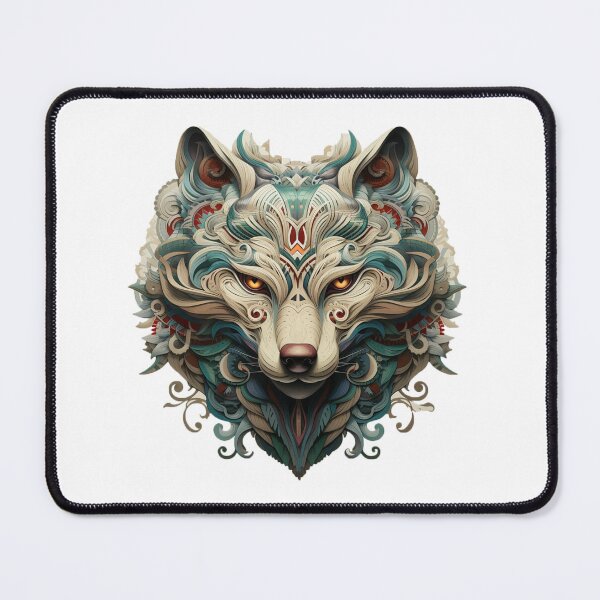 Item preview, Wolf Totem designed and sold by Stickermagician.