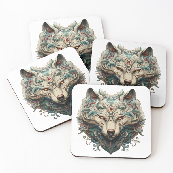Item preview, Wolf Totem designed and sold by Stickermagician.