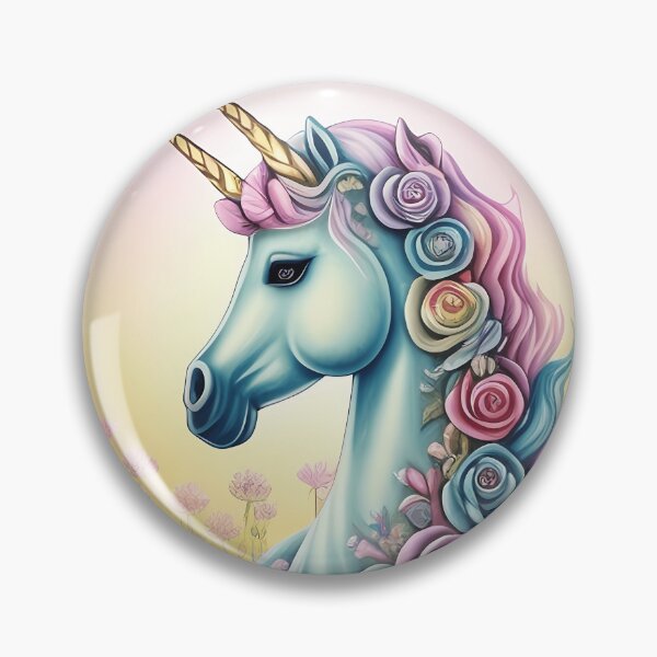 Item preview, Enchanting Unicorn in a Sea of Blooms 	 designed and sold by bumopuhlv.