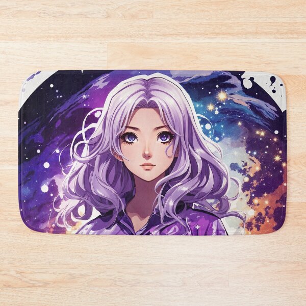 Item preview, Space Cosmic Girl Anime Illustration designed and sold by ultra-cool.