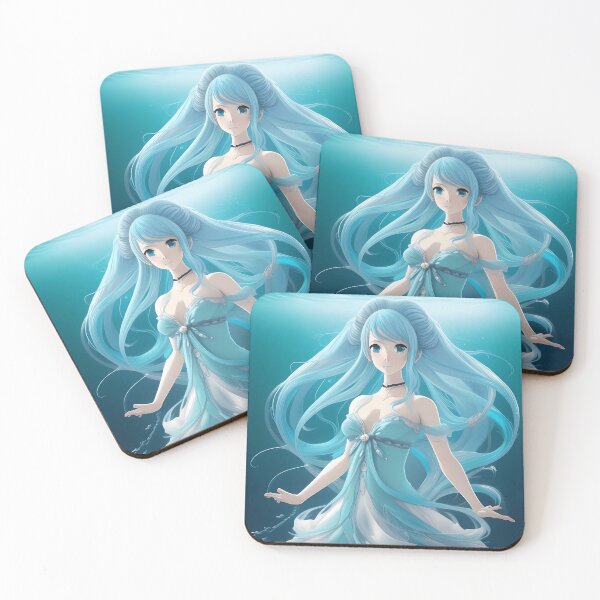Item preview, Ethereal Ocean Explorer -Blue - Haired Girl designed and sold by hosniinhonoyd.