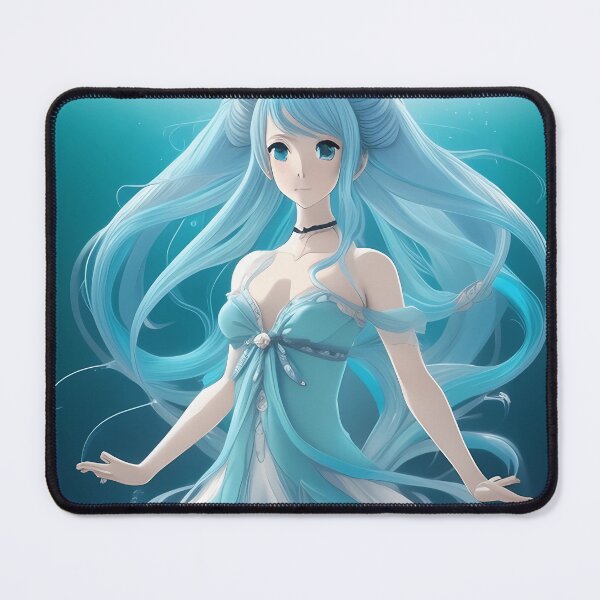 Item preview, Ethereal Ocean Explorer -Blue - Haired Girl designed and sold by hosniinhonoyd.