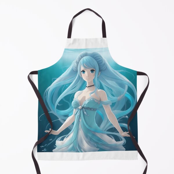 Item preview, Ethereal Ocean Explorer -Blue - Haired Girl designed and sold by hosniinhonoyd.