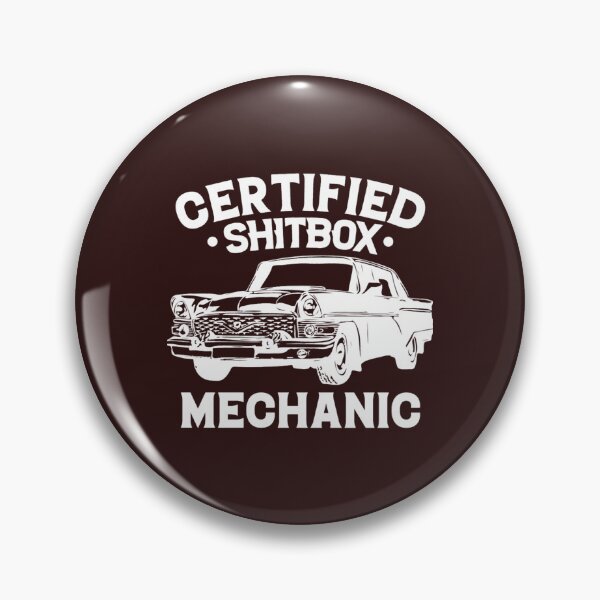 Item preview, Certified Shitbox Mechanic designed and sold by Sanchogrdes.