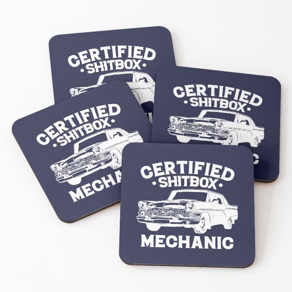 Item preview, Certified Shitbox Mechanic designed and sold by Sanchogrdes.