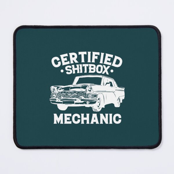 Item preview, Certified Shitbox Mechanic designed and sold by Sanchogrdes.