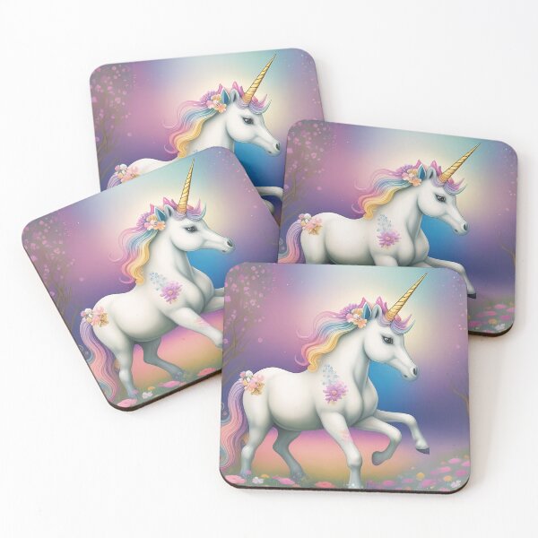 Item preview, Enchanting Unicorn in a Sea of Blooms 	 designed and sold by eliiseavdusq.