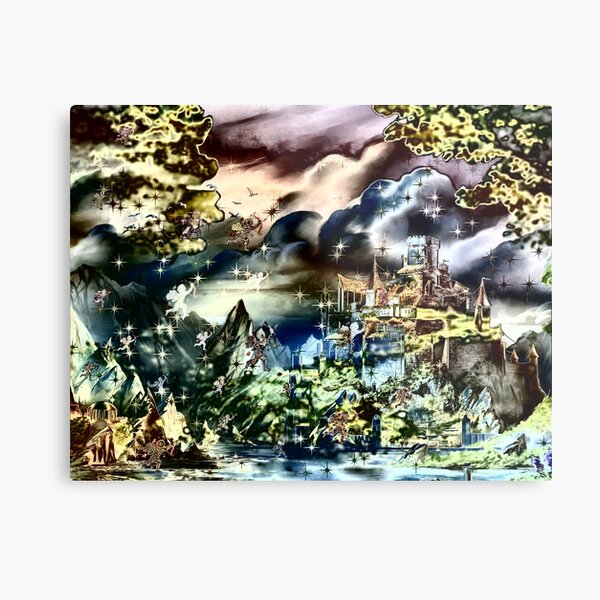 Angels Assault Metal Print