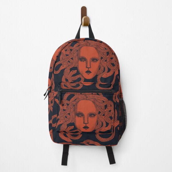 Item preview, Medusa Mythical Serpents Gorgon {Pompeii Red/Midnight Black} large designed and sold by Cecilia Mok.