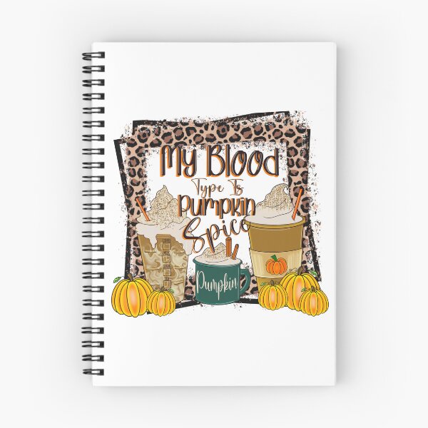 Item preview, My Blood Type Is Pumpkin Spice designed and sold by ShabbyBarn.