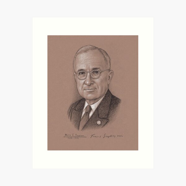 Harry S Truman Art Print