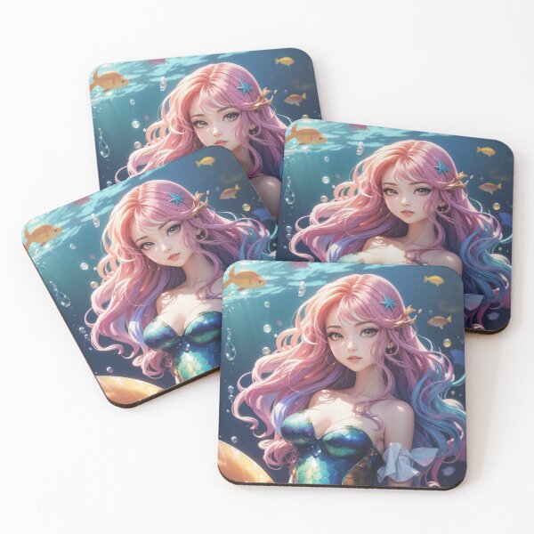 Artikelvorschau, Sirenas Golden Ondine Merfolk Litt Meerjungfrau entworfen und verkauft von SirenasWorld.