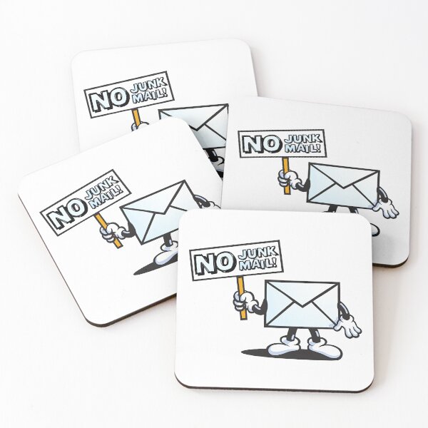 Item preview, No Junk Mail, No Junk Mail Please designed and sold by graphic-genie.