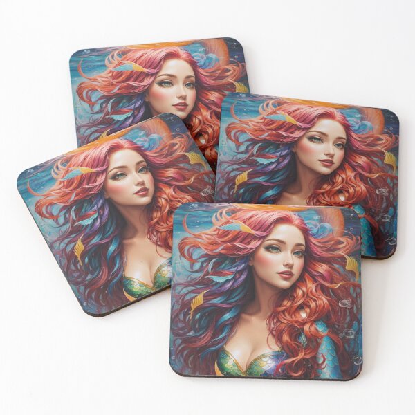 Artikelvorschau, Ondine Sirenas Rainbow Merfolk Litt Mermaid entworfen und verkauft von SirenasWorld.