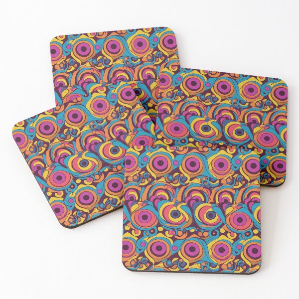 Item preview, Trippy Retro Circles Pattern designed and sold by Sturdust.