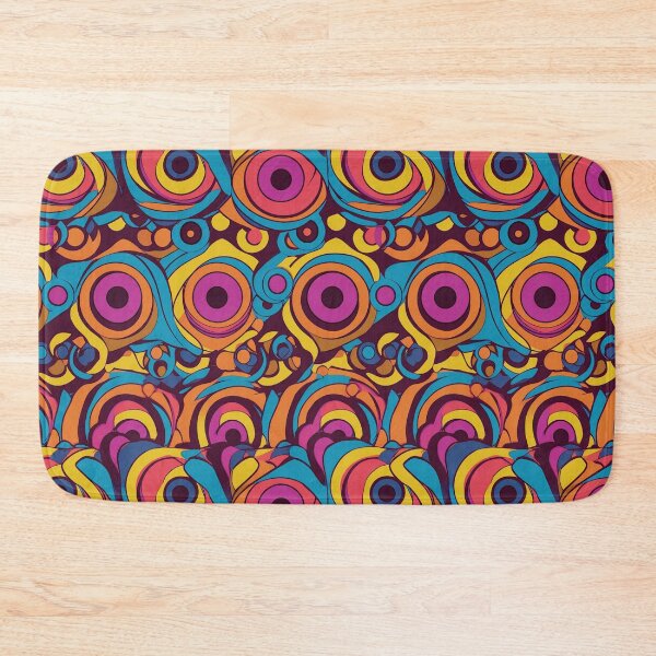 Item preview, Trippy Retro Circles Pattern designed and sold by Sturdust.
