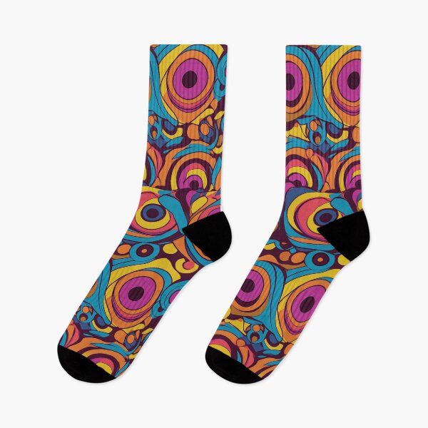 Item preview, Trippy Retro Circles Pattern designed and sold by Sturdust.