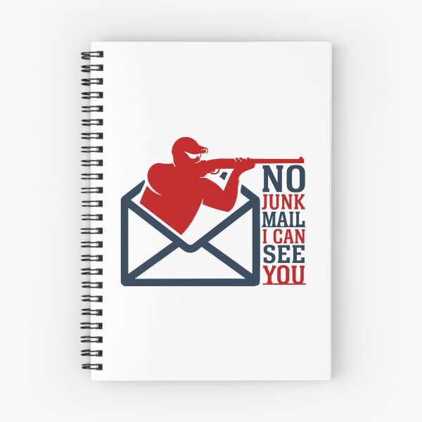 Item preview, No Junk Mail, No Junk Mail Please designed and sold by graphic-genie.
