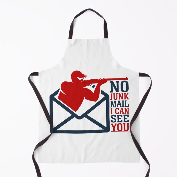 Item preview, No Junk Mail, No Junk Mail Please designed and sold by graphic-genie.