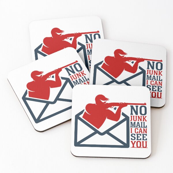 Item preview, No Junk Mail, No Junk Mail Please designed and sold by graphic-genie.