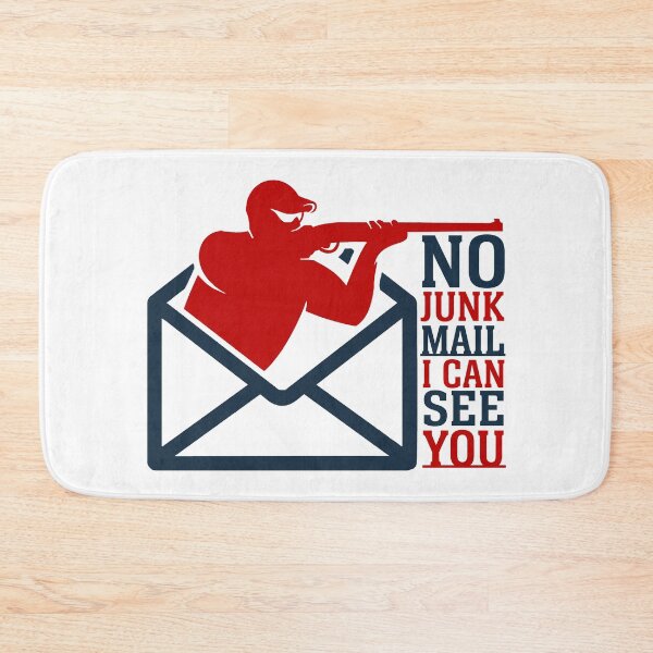 Item preview, No Junk Mail, No Junk Mail Please designed and sold by graphic-genie.