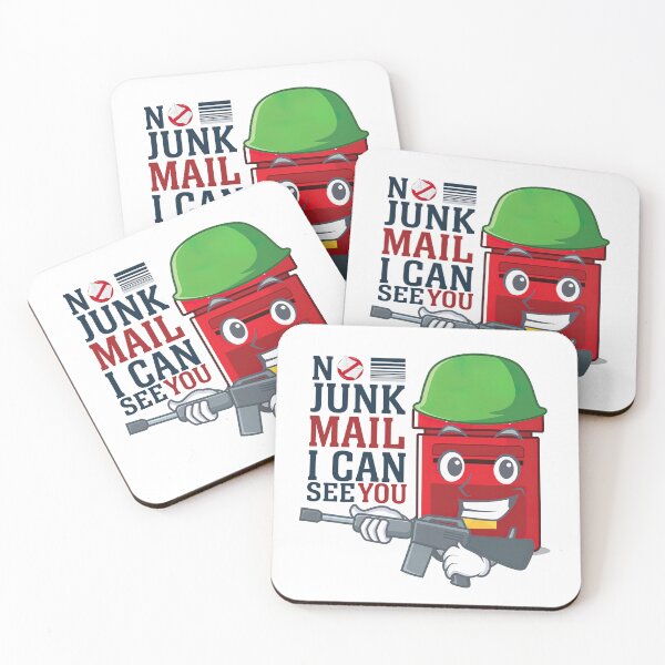 Item preview, No Junk Mail, No Junk Mail Please designed and sold by graphic-genie.
