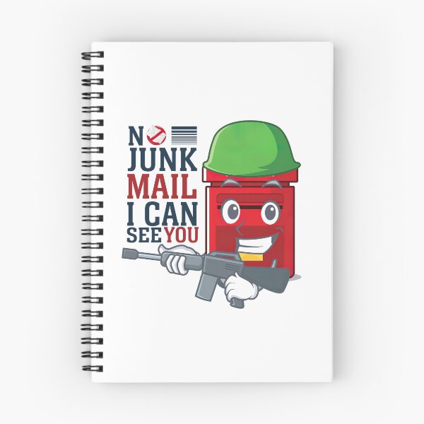 Item preview, No Junk Mail, No Junk Mail Please designed and sold by graphic-genie.