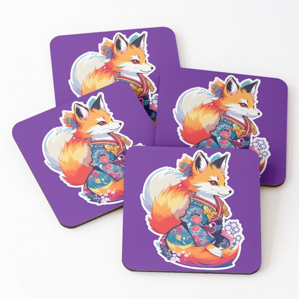 Item preview, Japanese Fox, Kawaii Kitsune, Japanese Mythical Creature, Kitsune Girl designed and sold by Porcupine Tees ⭐⭐⭐⭐⭐.