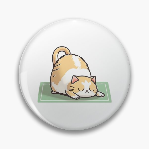 Item preview, Yoga Cat designed and sold by Chibi-Art.