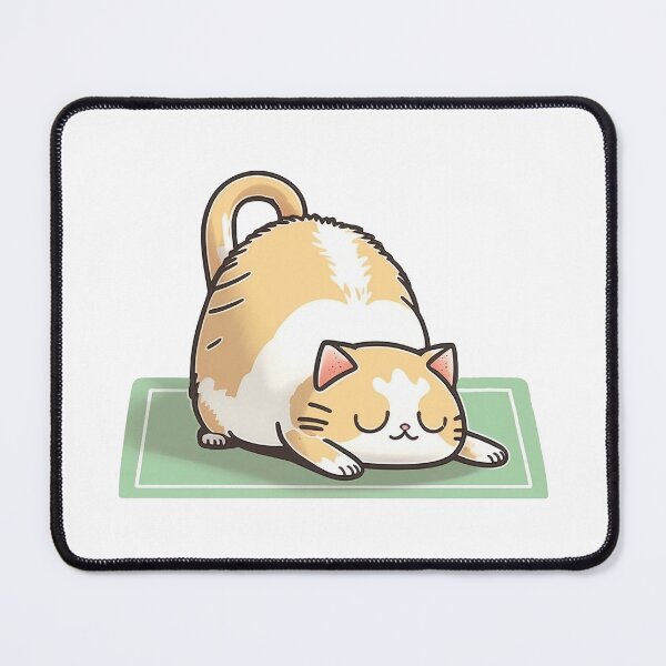 Item preview, Yoga Cat designed and sold by Chibi-Art.