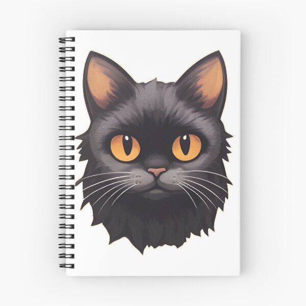 Artikelvorschau, Gruselige schwarze Katze entworfen und verkauft von SpDesignsC.