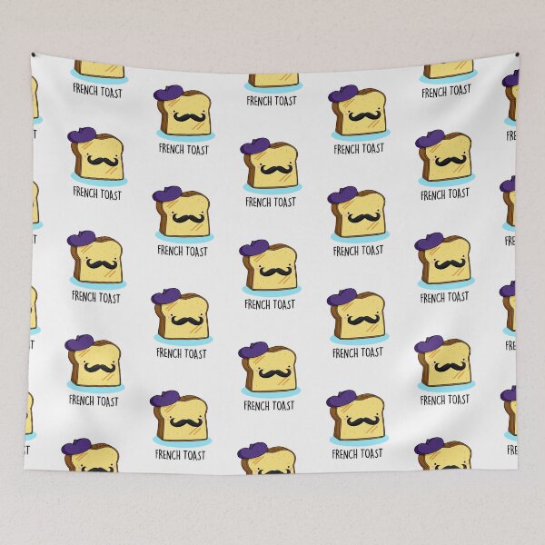 Item preview, French Toast Funny Bread Puns  designed and sold by punnybone.