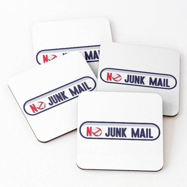 Item preview, No Junk Mail, No Junk Mail Please designed and sold by graphic-genie.