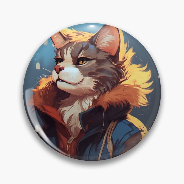 Item preview, Feline Adventures: Portrait of an Explorer Cat designed and sold by SpeedFire75.