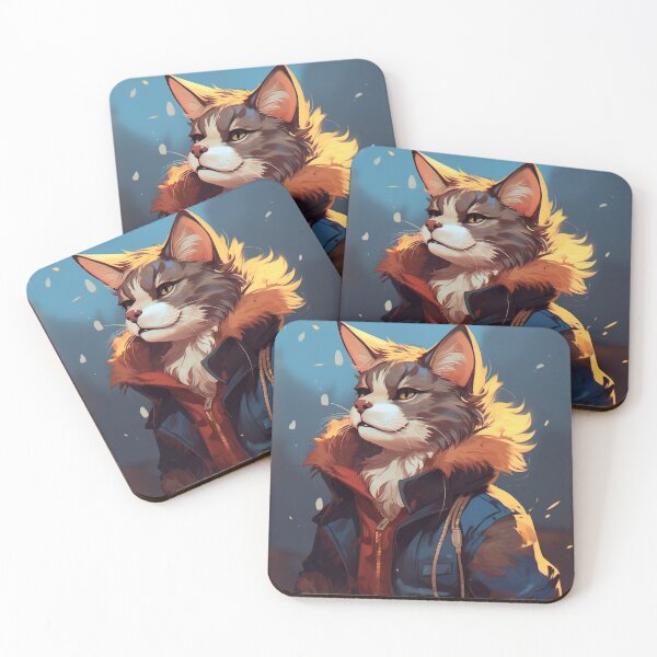 Item preview, Feline Adventures: Portrait of an Explorer Cat designed and sold by SpeedFire75.