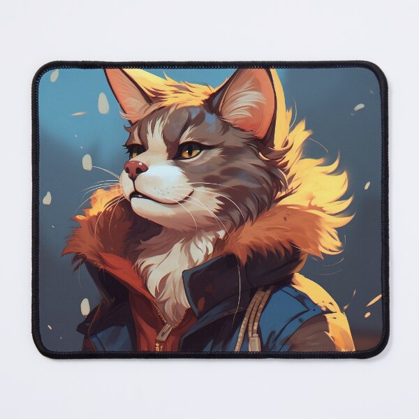 Item preview, Feline Adventures: Portrait of an Explorer Cat designed and sold by SpeedFire75.