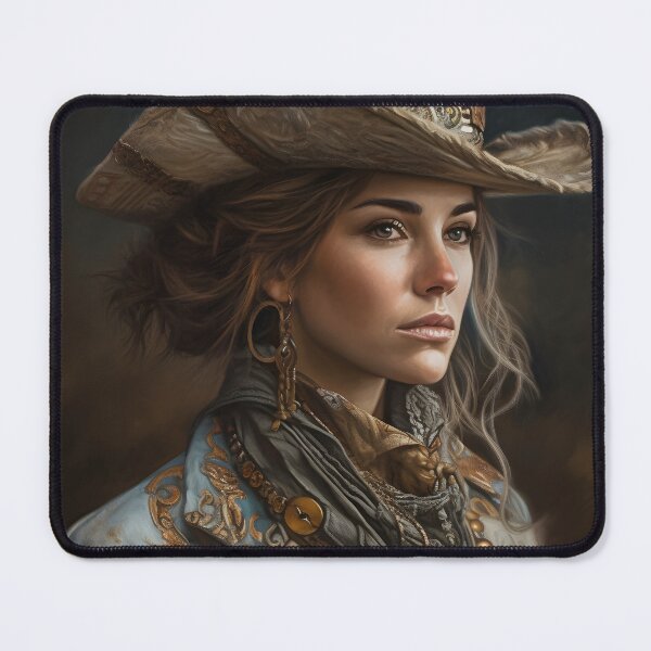 Item preview, Vintage Cowgirl: Retro Illustration 2 designed and sold by ShreyaaArts.