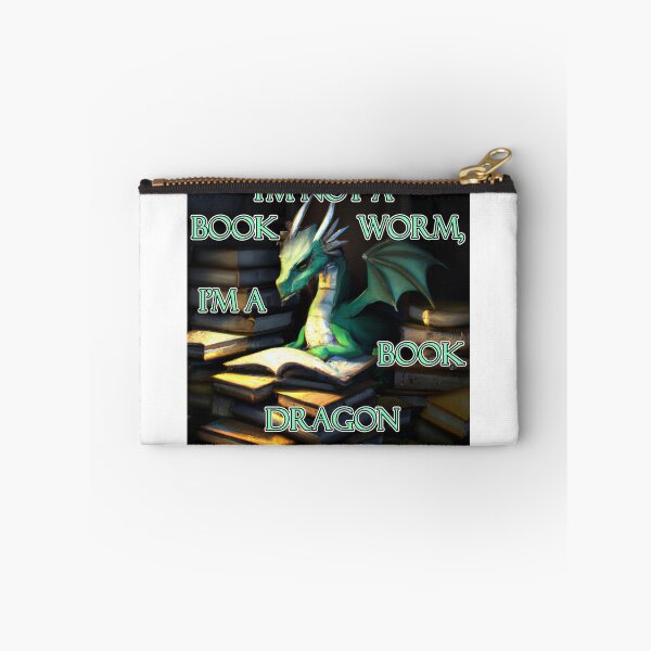 Item preview, Not a book worm, Book Dragon Version 3 designed and sold by AtlantisApparel.