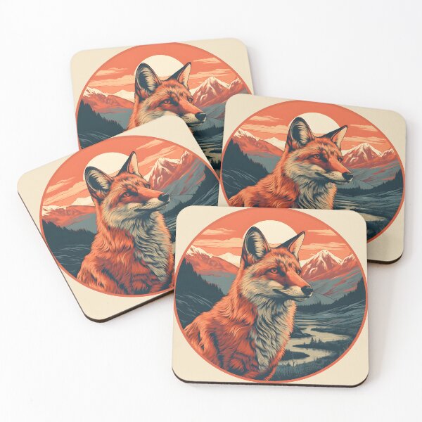 Item preview, Vintage Mississippi Red Fox Illustration | Nature Art designed and sold by InkedBeasts.