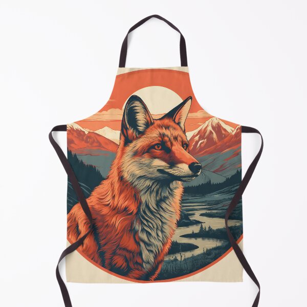 Item preview, Vintage Mississippi Red Fox Illustration | Nature Art designed and sold by InkedBeasts.