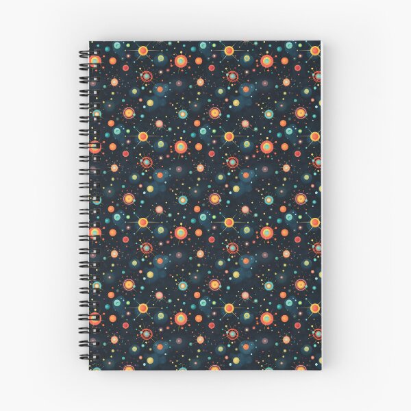 Item preview, Cartoon Atoms in Space Design designed and sold by RRMStudios.